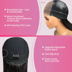 Pre-cut Glueless Wig - Straight